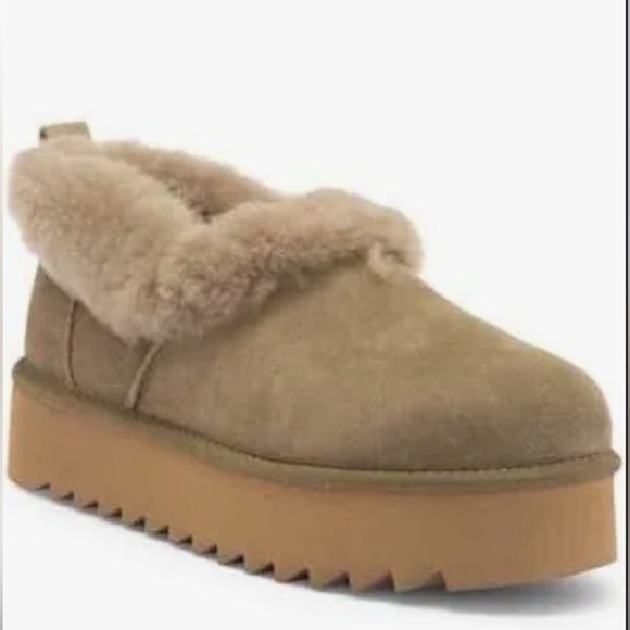 UGG | Nita Platform Ultra Mini Bootie Slippers - Picture 1 of 3